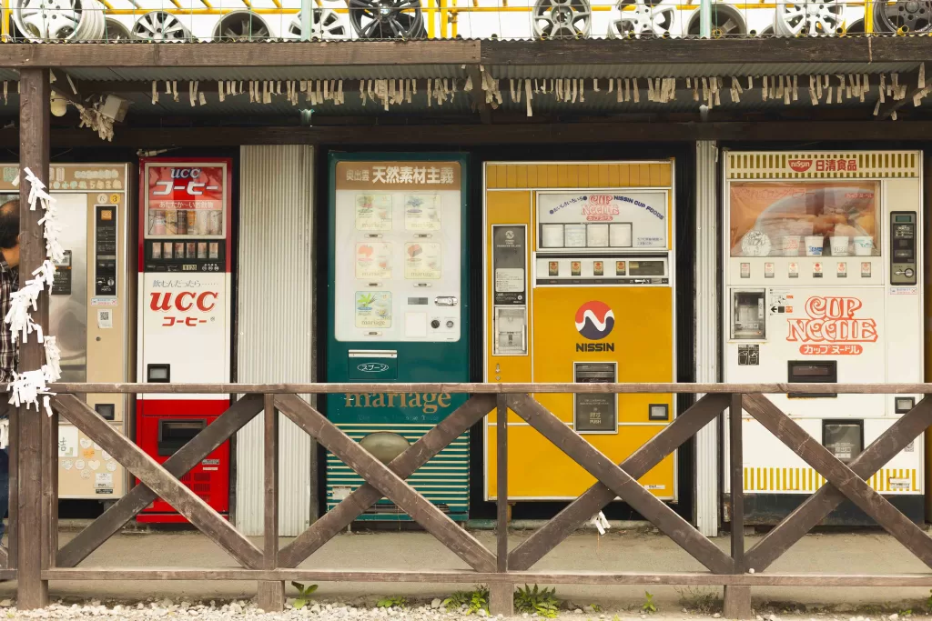 Retro Vending Machines in Japan